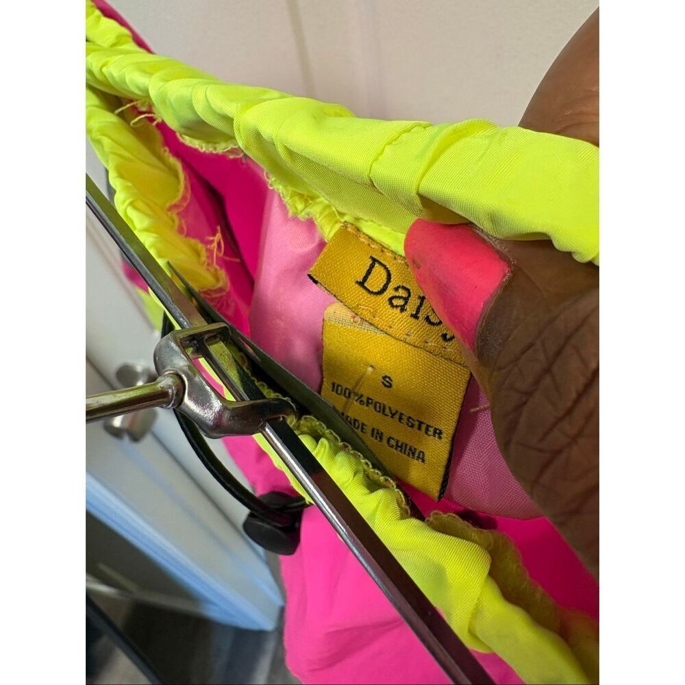Colorblock Neon Rave Shorts - Picture 5 of 5